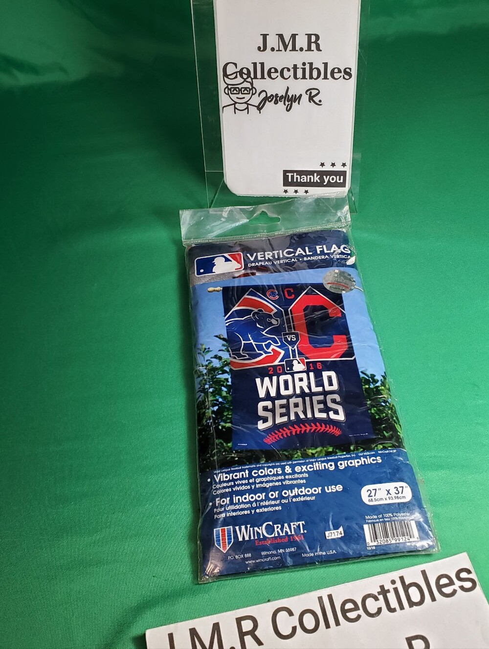 Chicago Cubs Vertical Flag 27"x37" Indoor-Outdoor Wincraft